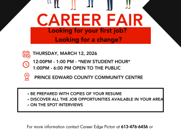 Prince Edward County Community Career Fair 2026