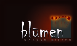 Logo for Blumen Garden Bistro