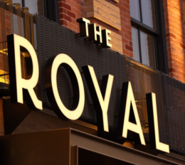 Logo for The Royal Hotel