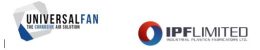 Logo for Universal Fan & Blower (A Division of Industrial Plastics Fabricators Ltd)